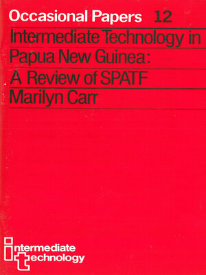 cover image of Intermediate Technology in Papua New Guinea